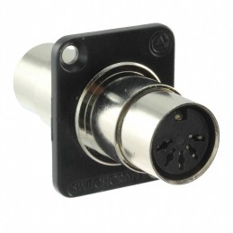 1 pcs : EHMIDI2B - CONN ADAPTER 5P-5P F-F PNL MNT