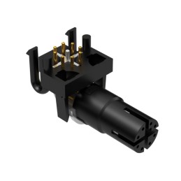 1 pcs : 54-00391 - M12 X-CODE 8POS RCPT PANEL MOUNT