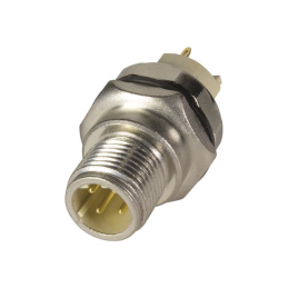 1 pcs : 21033811431 - CONN RCPT MALE 4POS GOLD SOLDER