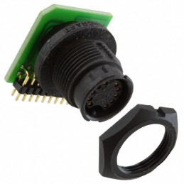 1 pcs : EN3P10FRAPCBN - CONN RCPT FMALE 10POS SOLDER