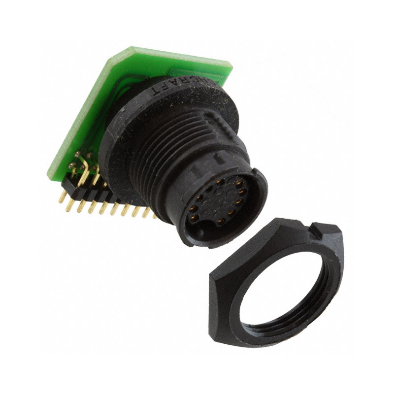 1 pcs : EN3P10FRAPCBN - CONN RCPT FMALE 10POS SOLDER