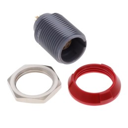 1 pcs : PKG.M0.7SL.LR - CONN RCPT FMALE 7P GOLD SLDR CUP