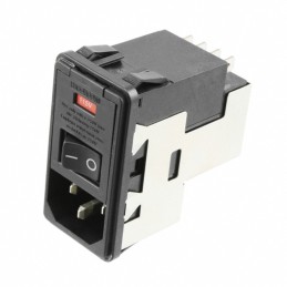 1 pcs : PS0SXDH3A - PWR ENT MOD RCPT IEC320-C14 PNL