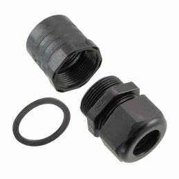 1 pcs : CL103021 - CONN BACKSHELL SZ3 BLACK PG21