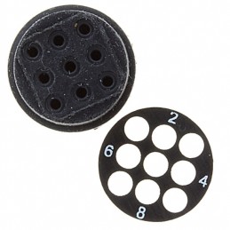 1 pcs : 213926-1 - CONN WIRE ENT SEAL KIT 13-9 BLK