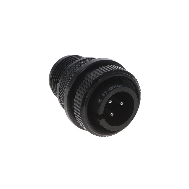 1 pcs : 97-3106A14S-7P-946 - CONN PLUG MALE 3P SILV SLDR CUP
