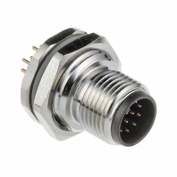 1 pcs : T4140012121-000 - CONN PLUG MALE 12POS GOLD SOLDER