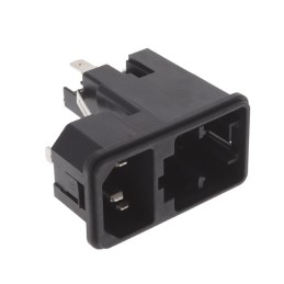 1 pcs : KE10.6200.109 - PWR ENT MOD RCPT IEC320-C14