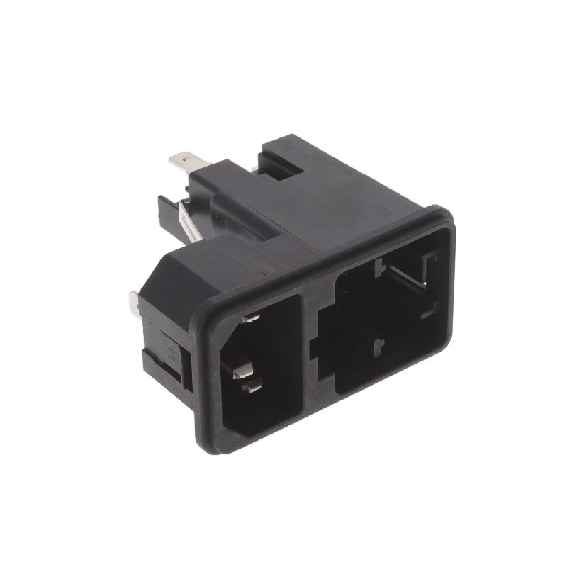 1 pcs : KE10.6200.109 - PWR ENT MOD RCPT IEC320-C14