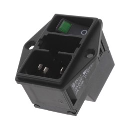 1 pcs : DD11-4132-0202-2100 - PWR ENT MOD RCPT IEC320-C14 PNL