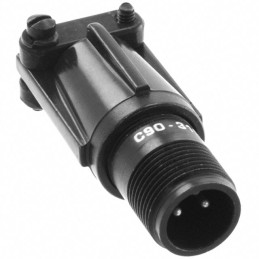 1 pcs : C90-3101F10SL-4P - CONN RCPT MALE 2P SOLDER CUP