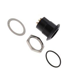 1 pcs : B4MBAUH - CONN RCPT MALE XLR 4P SOLDER CUP