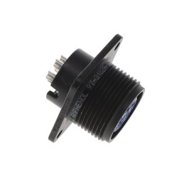 1 pcs : 97-3102A14S-5S-621 - CONN RCPT FMALE 5P SILV SLDR CUP