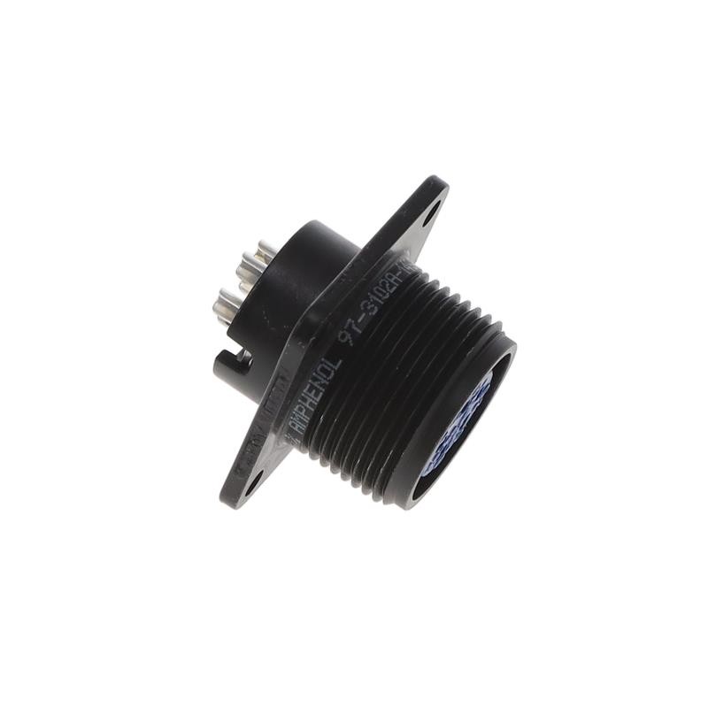 1 pcs : 97-3102A14S-5S-621 - CONN RCPT FMALE 5P SILV SLDR CUP