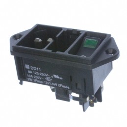 1 pcs : DD11.0124.1110 - PWR ENT MOD RCPT IEC320-C14 PNL