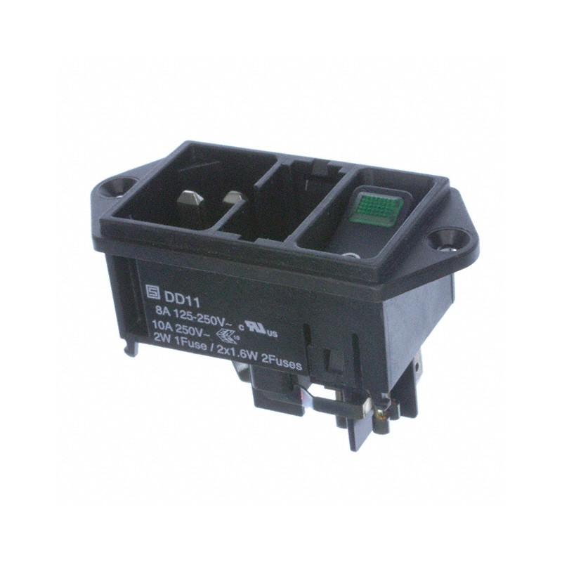 1 pcs : DD11.0124.1110 - PWR ENT MOD RCPT IEC320-C14 PNL