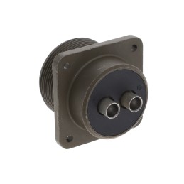 1 pcs : MS3102E22-1P - CONN RCPT MALE 2P SILV SLDR CUP