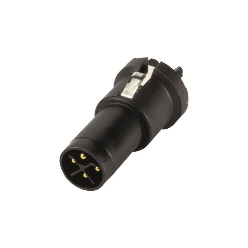 1 pcs : 21033091400 - M12 S-CODE 3+PE PIN, MALE, SHIEL