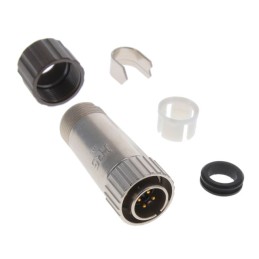 1 pcs : LF10WBP-4P(31) - CONN PLUG MALE 4P GOLD SLDR CUP