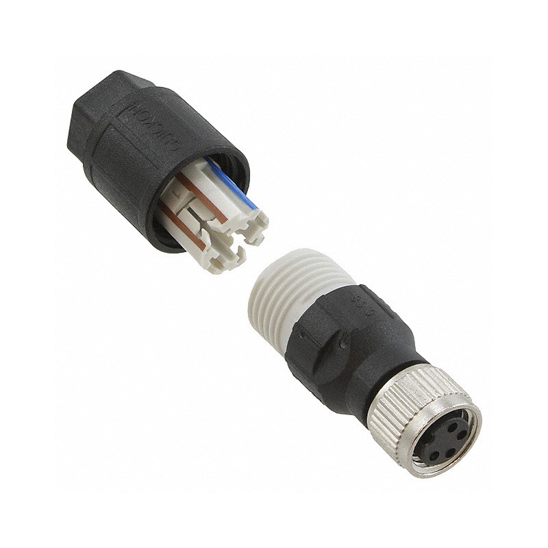 1 pcs : 1441053 - CONN RCPT FMALE 4POS GOLD IDC