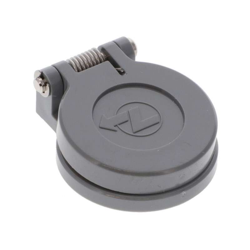 1 pcs : BRR.3S.200.PZVG - CONN DUST COVER GRAY