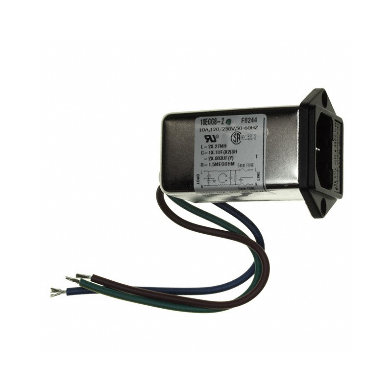 1 pcs : 3-1609115-6 - PWR ENT MOD RCPT IEC320-C14 PNL