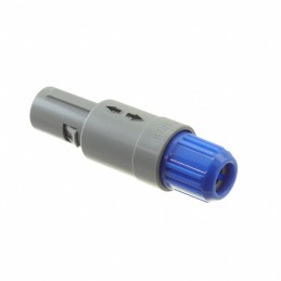 1 pcs : PAG.M0.4GL.AC52A - CONN PLUG MALE 4P GOLD SLDR CUP