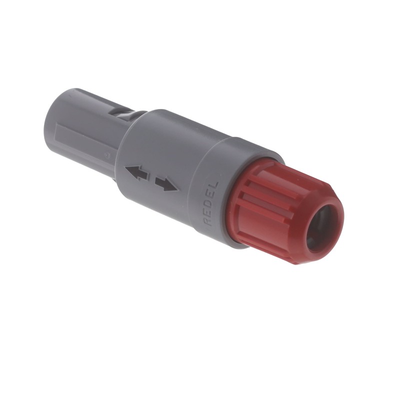 1 pcs : PAG.M0.4GL.AC52R - CONN PLUG MALE 4P GOLD SLDR CUP