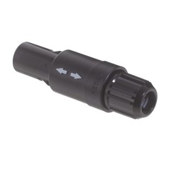 1 pcs : PAG.M0.4NL.AC65N - CONN PLUG MALE 4P GOLD SLDR CUP