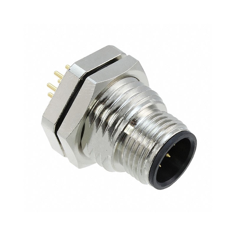 1 pcs : 860-008-113R004 - CONN RCPT MALE 8POS GOLD SOLDER