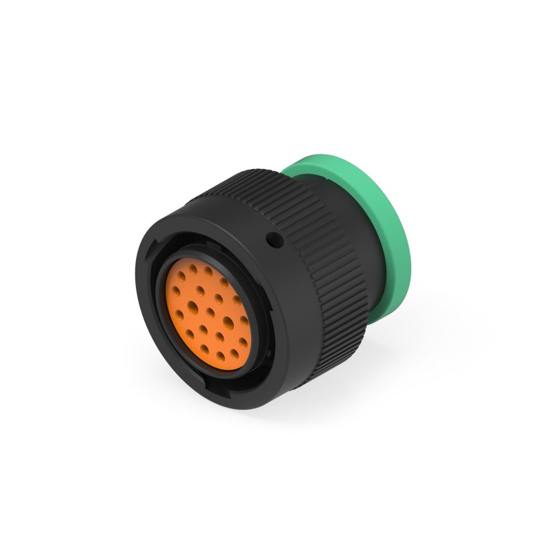 1 pcs : HDP26-18-20SN-L017 - PLG, 20P, BLK, N, RNG, 16/20, S