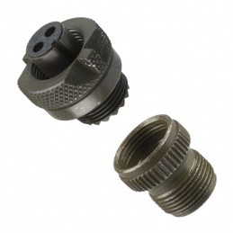 1 pcs : MS3106A10SL-4S - CONN PLUG FMALE 2P SILV SLDR CUP