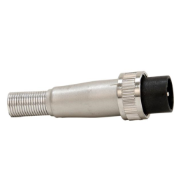 1 pcs : SL404MX - CONN PLUG MALE 4P SILV SLDR CUP