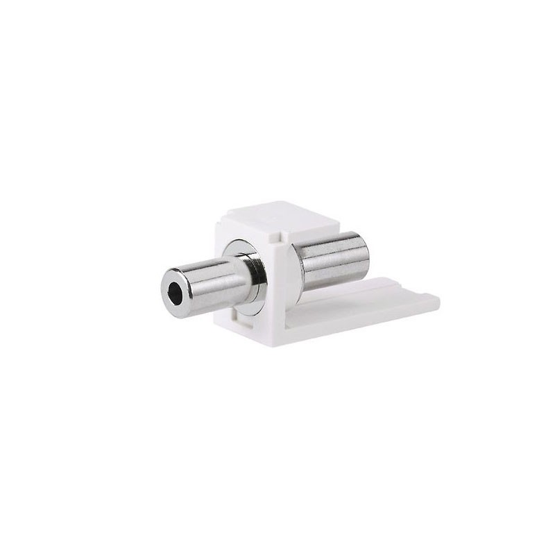 1 pcs : CM35MSCWHY - STEREO COUPLER, 3.5MM, WHITE