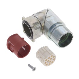 1 pcs : AGC175N00001200000 - CONN RCPT HSG MALE 12P PNL MT RA