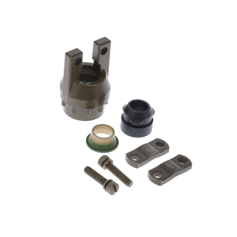 1 pcs : 10-350349-123 - CONN CAB CLAMP SZ12 OLIV 5/8-24