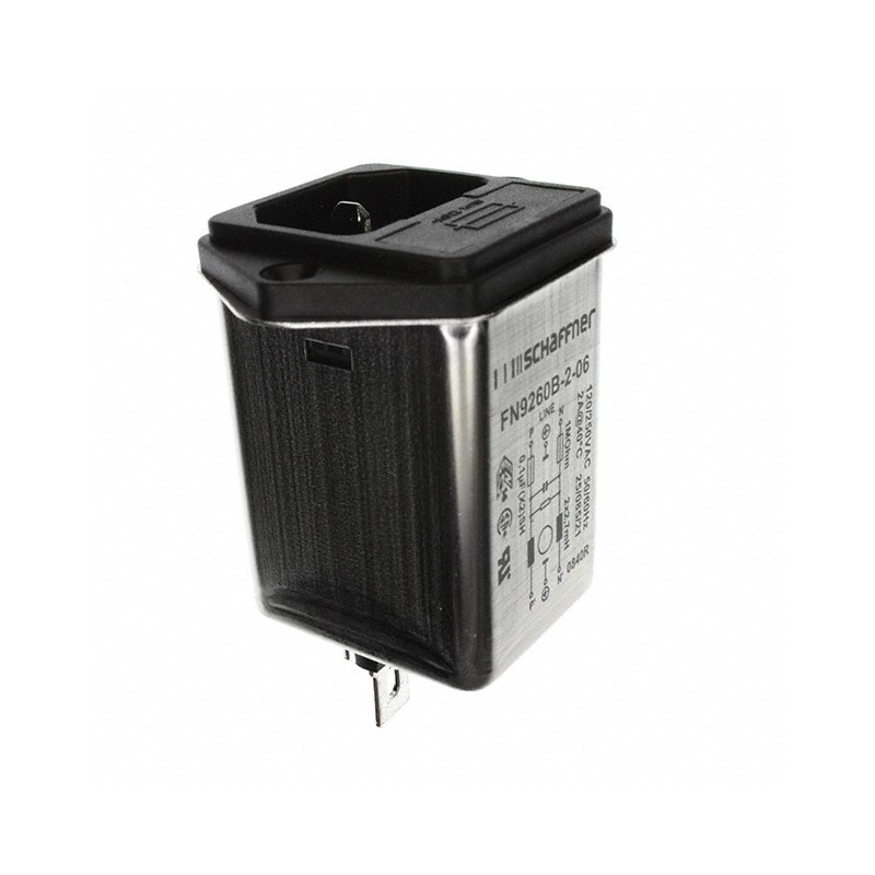 1 pcs : FN9260B-2-06 - PWR ENT MOD RCPT IEC320-C14 PNL