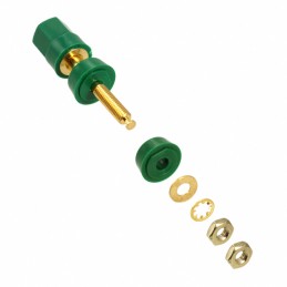 1 pcs : 5018-5 - CONN BIND POST HEX GREEN