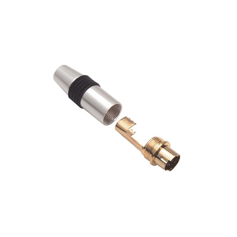 1 pcs : BAC-MD4M - CONN SVHS MINI-DIN 4 MALE