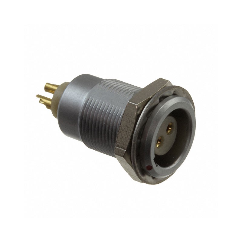 1 pcs : 820B002-203RF01 - CONN RCPT FMALE 2P GOLD SLDR CUP