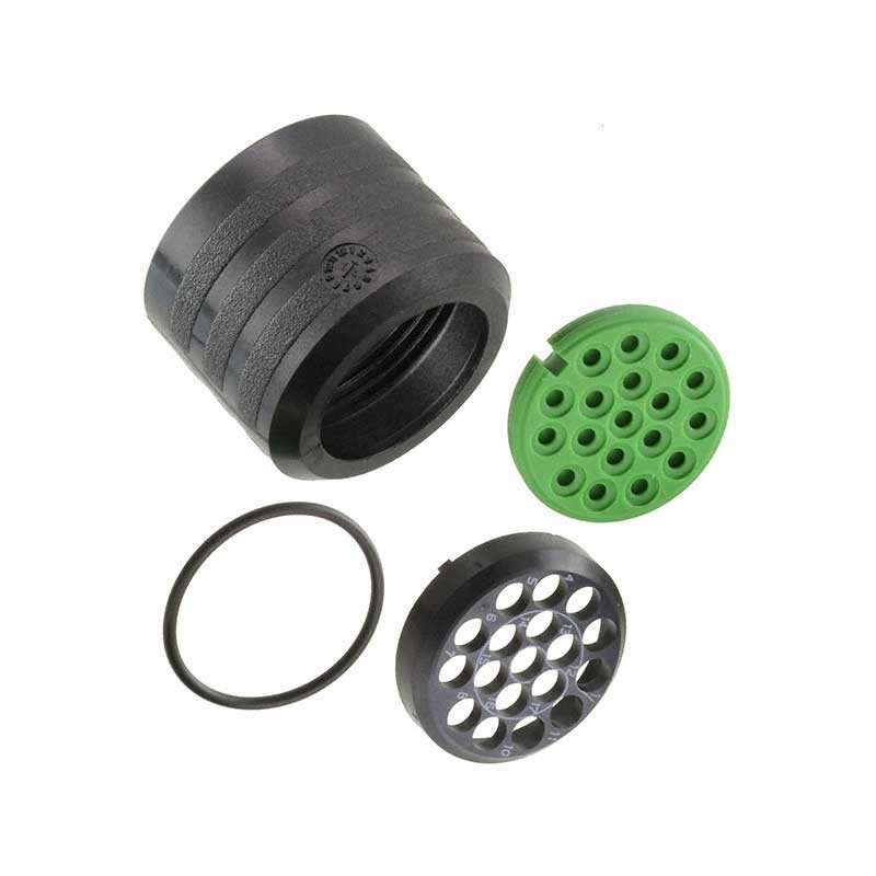 1 pcs : CL113102 - CONN BACKNUT 3 BLACK