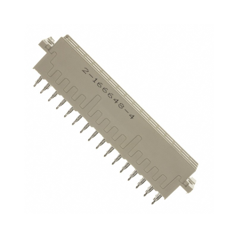 1 pcs : 2-166648-4 - CONN DIN RCPT 96POS PCB GOLD