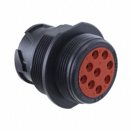 1 pcs : HD10-9-1939PE-B022 - CONN RCPT HSNG MALE 9POS PNL MNT