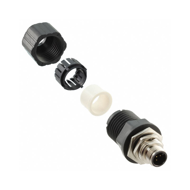 1 pcs : HDM12RM05A1ST - CONN RCPT MALE 5P GOLD SLDR CUP