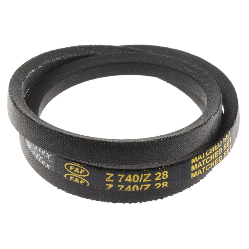 1 pcs - RS PRO Drive Belt, belt section Z, 710mm Length