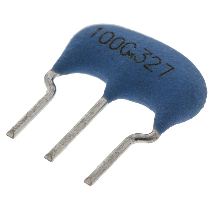 5 pcs - CSTLS10M0G53-B0, Ceramic Resonator, 10MHz Shear 15pF, 3-Pin, 8 x 3 x 5.5mm