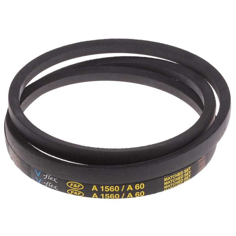 1 pcs - RS PRO Drive Belt, belt section A, 1520mm Length