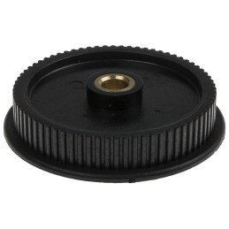 1 pcs - RS PRO Timing Belt Pulley, Brass, Glass Filled PC 6mm Belt Width x 2mm Pitch, 72 Tooth