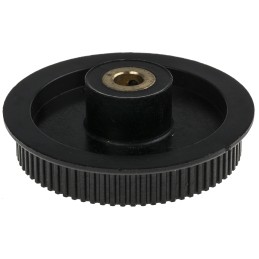 1 pcs - RS PRO Timing Belt Pulley, Brass, Glass Filled PC 6mm Belt Width x 2mm Pitch, 72 Tooth