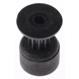 1 pcs - RS PRO Timing Belt Pulley, Glass Filled PC 6mm Belt Width x 2mm Pitch, 10 Tooth